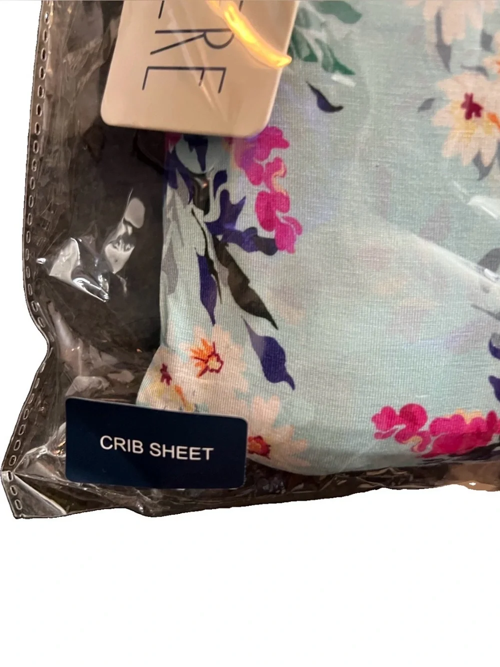 Dreamiere Crib Sheet bamboo floral print NWT